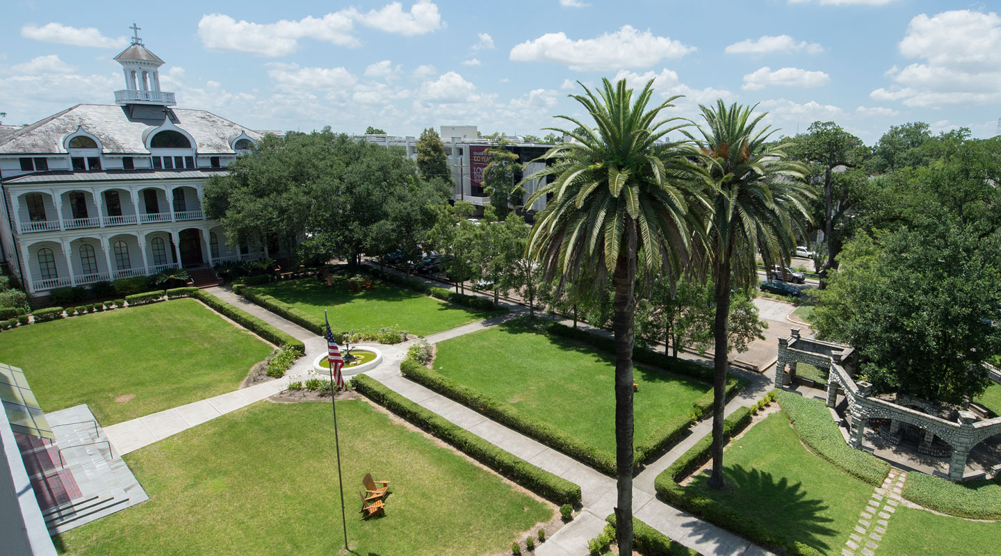 Loyola Law Campus Aerial