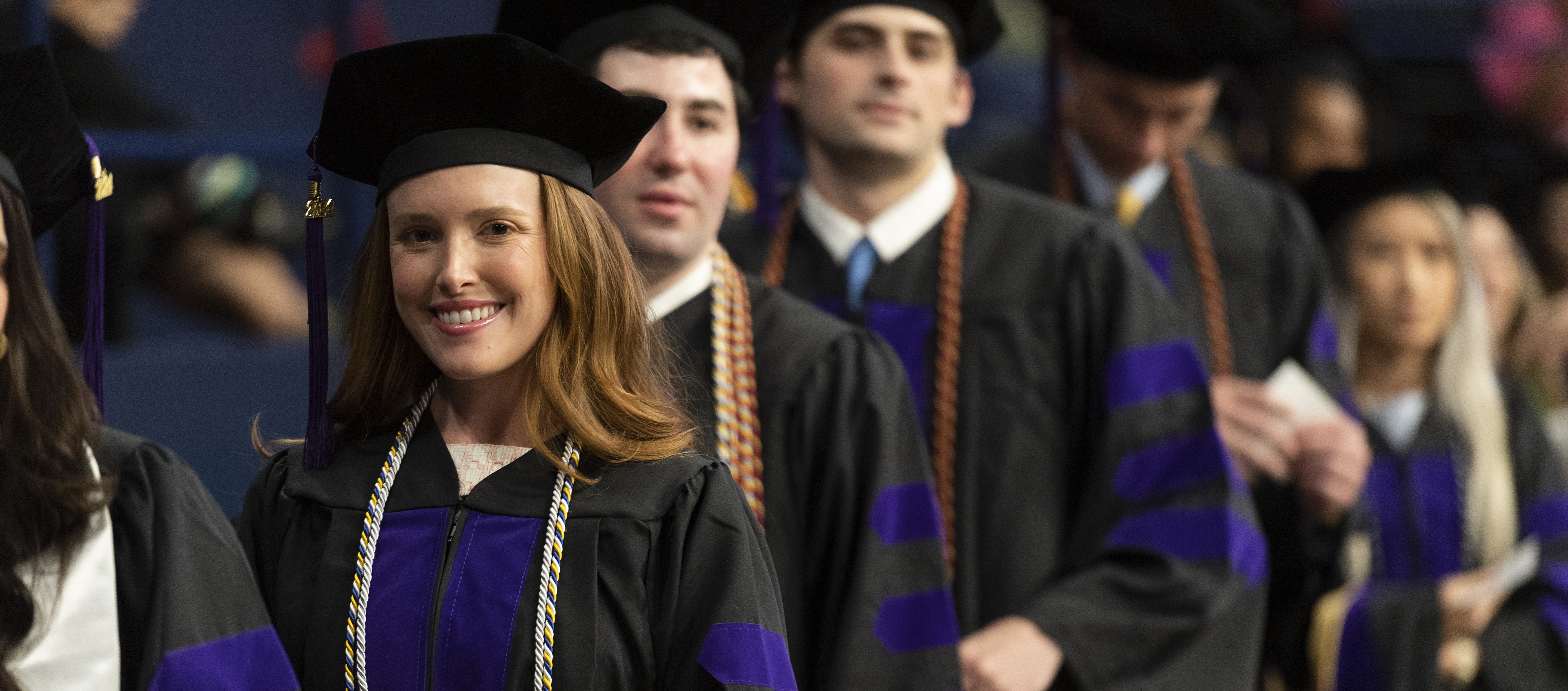 Law graduates in line