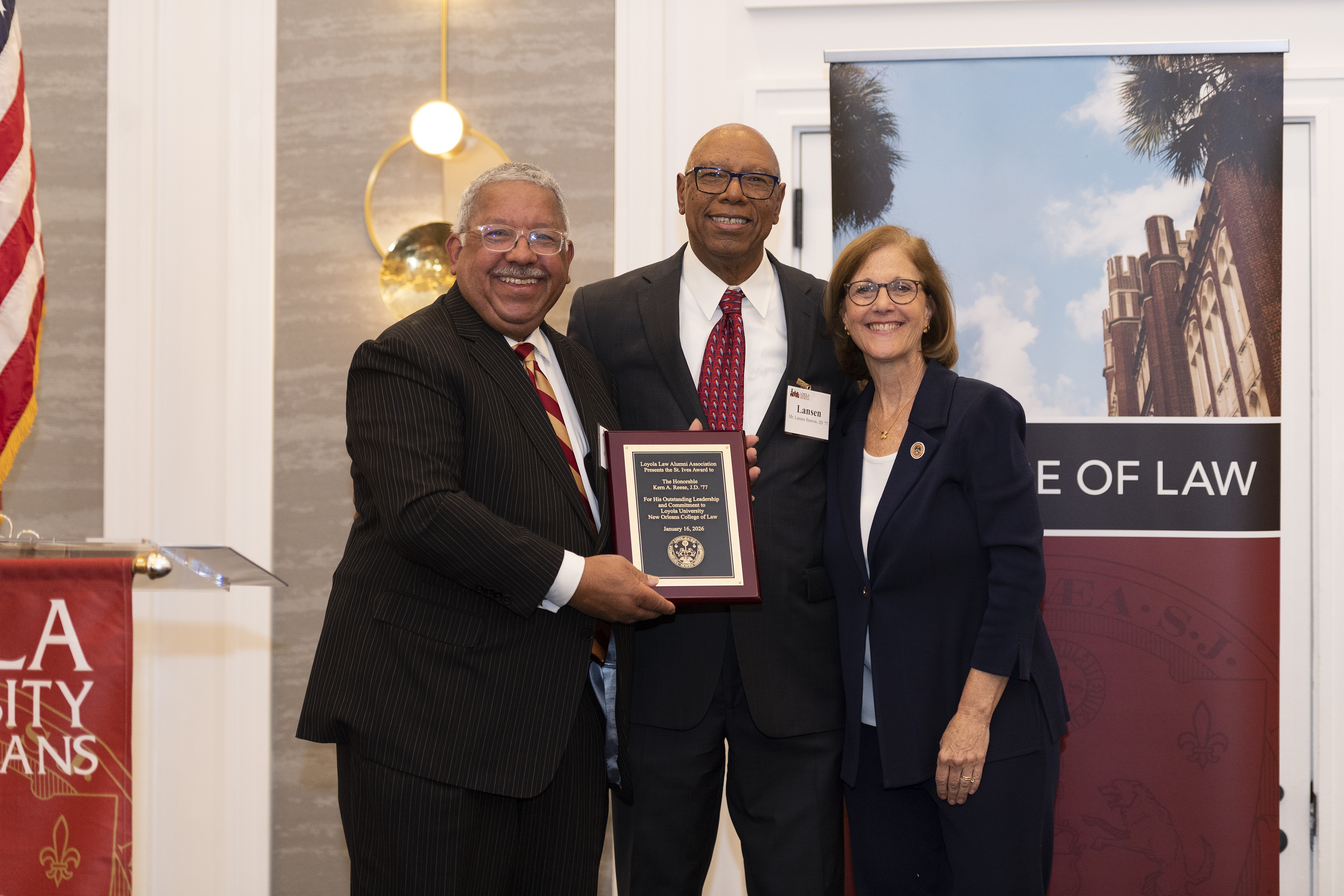 Loyola Law Alumni with Dean Madeleine Landrieu