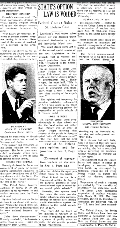Times Picayune August 31 1961 Helena Parish