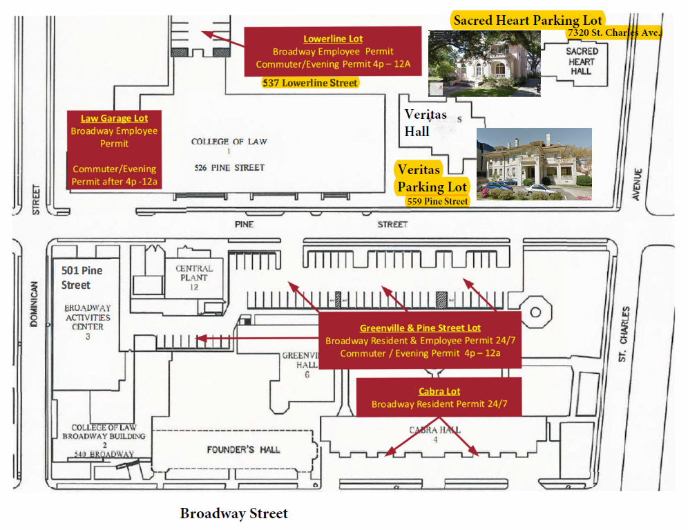 Parking map