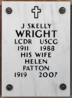 Skelly Wright Headstone